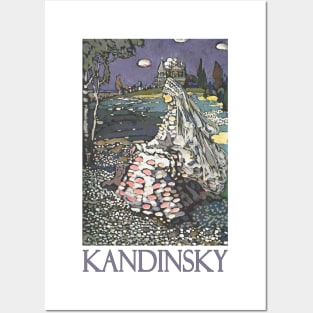 Beauty in a Landscape (1905) by Wassily Kandinsky Posters and Art